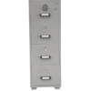 Picture of AF-C4DD Image 4-Drw Fireproof Cabinet w/Digital Lock - Grey