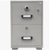 Picture of AF-C2DC 2-Drw Fireproof Cabinet w/Combination Lock - Grey