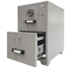 Picture of AF-C2DD Image 2-Drw Fireproof Cabinet w/Digital Lock - Grey