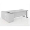 Picture of ET-D1615L GY Evolve 1600 x 1500 L-Type Desk w/Cupboard - Grey