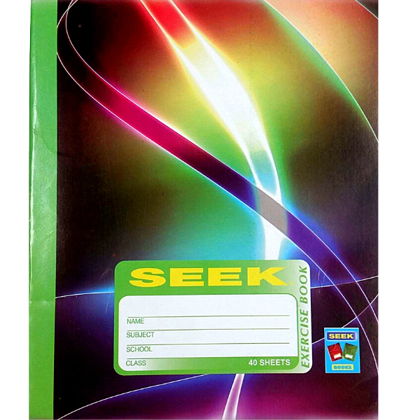 Picture of 07-048B Seek 40 Sheets H.C. Exercise Book (non-taxable)