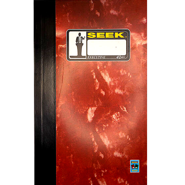 Picture of 07-053 Seek F/S 4-Quire Hard Cover Book