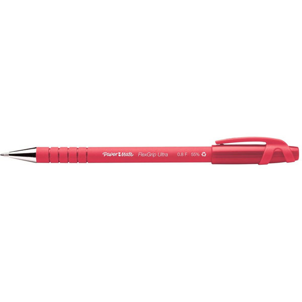 Picture of 61-041 P/Mate Flexgrip Pen Red Fine #967-01