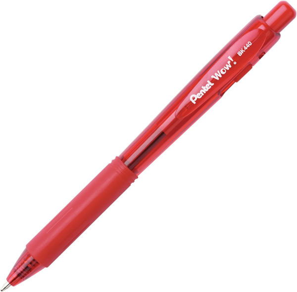 Picture of 61-050 Wow Ball Ret. Pen Red Med. #440B