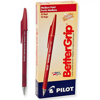 Picture of 61-054A Pilot Better Grip Pen Red Med. #30052