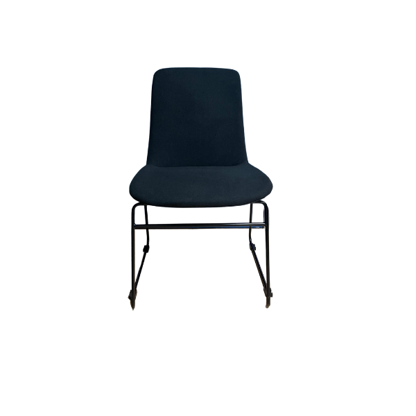 Picture of AA-3162BK Image Fabric Side Chair w/o Arms- Black