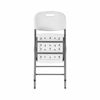 Picture of AA-64970OW Image Plastic Folding Chair  - Off White