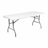 Picture of AA-T64972OW  Image 1830x760 Plastic Table w/Folding Top & Legs - OW