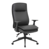 Picture of B7-30BK Boss Caressoft Executive High Back Chair w/ Adjustable Arms