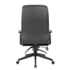 Picture of B7-30BK Boss H.B. Double Plush Exec Chair w/Adj Arms Black