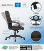 Picture of B8-306BK Boss Medium Back Chair Black