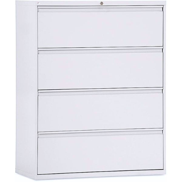 Picture of AF-L4DG Image 4-Drawer Lateral Cabinet - Grey