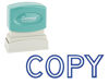 Picture of 75-013 Xstamper Self Ink Stamp Blue COPY #1006