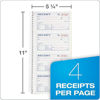 Picture of 07-090A Adams 4- To-A-Page Receipt Book (2) Carbonized #SC1152