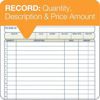 Picture of 07-044 8x5 Sales Order Book (2) Carbonized #DC5805