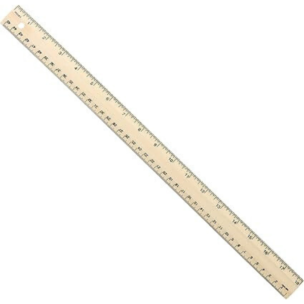 Picture of 71-002 CF 18" Wooden Ruler