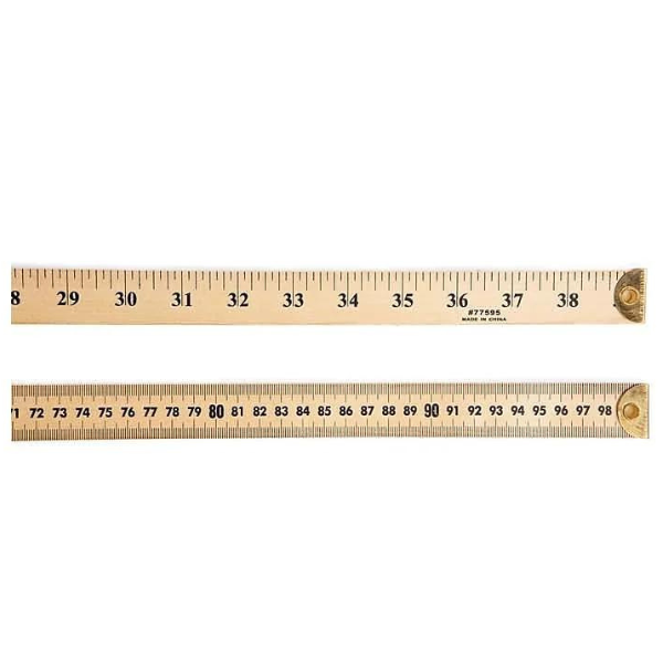 Picture of 71-020 CLI 39" Wooden Meter Stick w/Metal Ends #77595