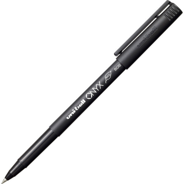 Picture of 61-002 UniBall Onyx Pen Black Micro #60040