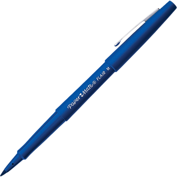 Picture of 53-012 P/Mate Felt-tip Flair Marker Blue - Med #8410152