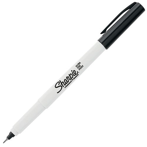 Picture of 53-047 Sharpie Permanent Marker U-Fine - Black #1812793