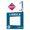 Picture of 45-015 Maco File Labels -White #FFL1