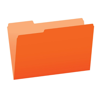 Picture of 37-008 Pendaflex F/S File Folder - Orange #15313