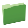 Picture of 37-019 Pendaflex L/S File Folder - Green #15213