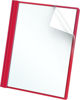 Picture of 40-002A B/Source Plastic Front Folder - Red #78523