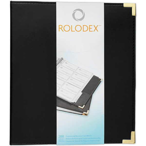 Picture of 12-002D Rolodex Business Card 3-Ring Binder (200) #66451