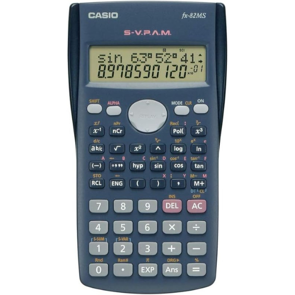 Picture of 09-200 Casio FX-82MS 10-Digits Scientific Calculator