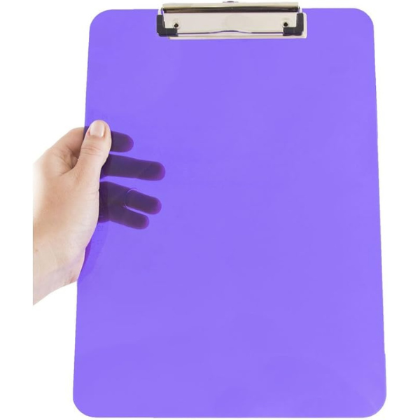 Picture of 20-003 CF A4/LS Plastic Clipboard Coloured