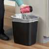 Picture of 05-022 Rubbermaid Waste Paper Bin Black (Large) 28QT