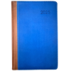 Picture of 90-004 SOS 5-1/2x8-1/2 Exec. Appt. Diary (Blue/Tan) 1-DAY