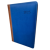 Picture of 90-004 SOS 5-1/2x8-1/2 Exec. Appt. Diary (Blue/Tan) 1-DAY