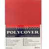 Picture of 04-090C Binding Covers Poly Red (50) #RD01