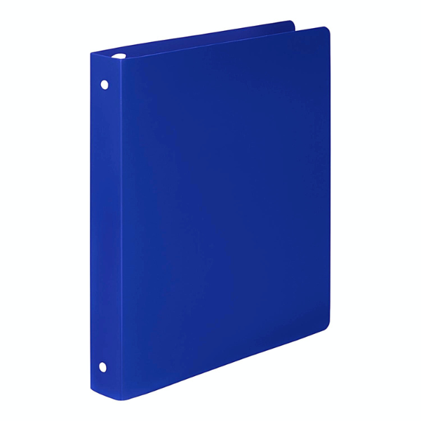 Picture of 04-007A 1" O-Ring Binder Blue #90312