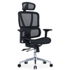 Picture of AA-5384BK Image-Alidis Full Mesh Ergonomic Chair w/Headrest - Black