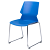 Picture of AA-5265BL Image Stack Chair w/Chrome Frame - Blue