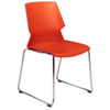 Picture of AA-5265RD Image Stack Chair w/Chrome Frame - Red