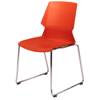 Picture of AA-5265RD Image Stack Chair w/Chrome Frame - Red