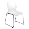 Picture of AA-5265WH Image Stack Chair w/Chrome Frame - White