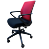 Picture of AA-5320A Anji Medium Back Mesh Chair w/Arms - Red