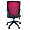 Picture of AA-5320A Anji Medium Back Mesh Chair w/Arms - Red