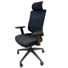 Picture of AA-5322BK Anji High Back Mesh Chair w/Headrest - Black