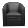 Picture of AA-S91131 Image 1-Seater PU Bucket Sofa - Black