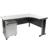 Picture of ST-D362R Torch 1600x1200 L-Type Desk - Grey