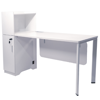 Picture of ST-BGP01A  Torch 1500x600 Desk W/Cupboard - White