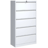 Picture of AF-L5DG Image 5-Drawer Lateral Cabinet - Grey