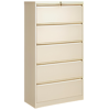 Picture of AF-L5DP Image 5-Drawer Lateral Cabinet -Putty