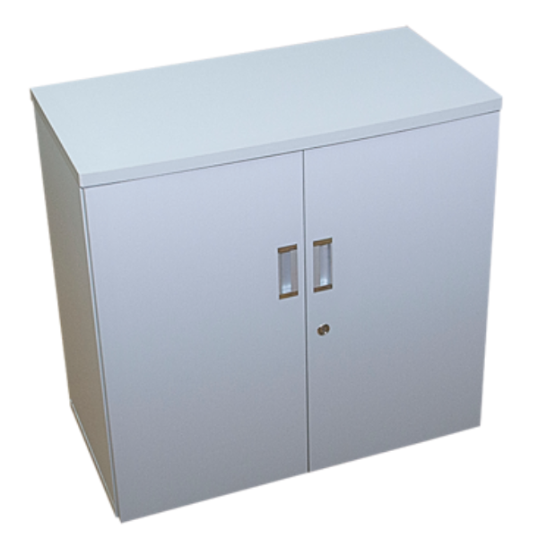 Picture of ST-C2S Torch 2-Shelf Cupboard w/Doors - Grey